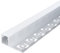 ENERGMiX 2 Meter Alu Profile Alu Schiene Rigips Trockenbau Profil Abdeckung Kanal System für LED-Streifen Profil U