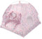 Hundebett Katzenbett Hunde-Katzen-Zelt, Hundezelt Für Drinnen Und Draußen, Zusammenklappbares Innen-Welpen-Haustier-Zeltbett Mit Weichem Lamm-Fleece-Polsterbett HundeköRbchen Hundekissen (Color : A,
