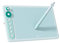 Parblo Intangbo X7 Zeichentablett,7,2 x 4,5 inch digitales Zeichentablett mit Modusschalter, 6 benutzerdefinierte Tasten, batteriebetriebener Stylus S01 für Digitale Kunst, Design