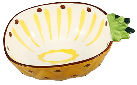 Zerodeko 1 Pc Bandeja De Frutas Cubiertos Infantiles Niño Dibujos Animados Cerámica Plato De Merienda