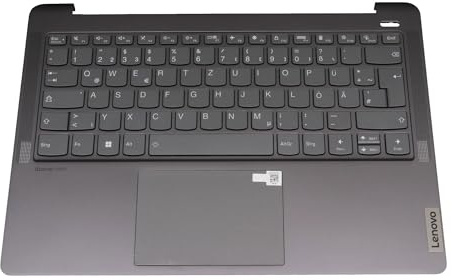 Lenovo 5CB1C04901 Original Tastatur inkl. Topcase DE (deutsch) grau | mit Backlight für IdeaPad 5 Pro-14ACN6 (82L7), IdeaPad 5 Pro-14ITL6 (82L3)
