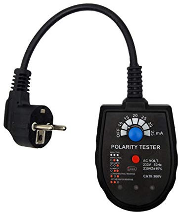 Steckdosen Phasendetektor 3-Phasen Polarität Phasenprüfung Steckertester Neutral Phasentest Neutral Phase