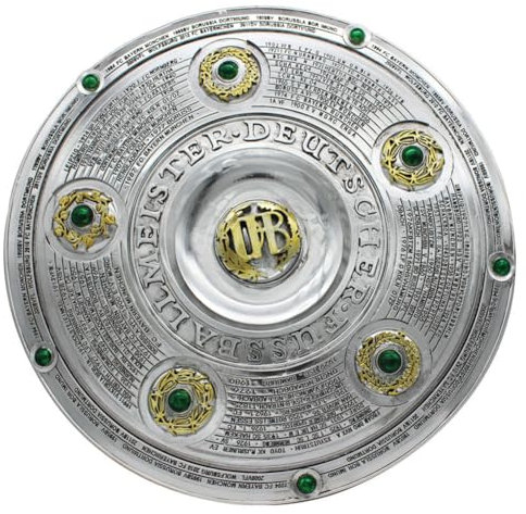YYDSTES Fußball Bundesliga Meisterschaft Trophäen Nachbildung Fußballverein Champions Trophäe Fans Sammlerstücke Souvenir Büro Heimdekoration Ornamente Geburtstagsgeschenke