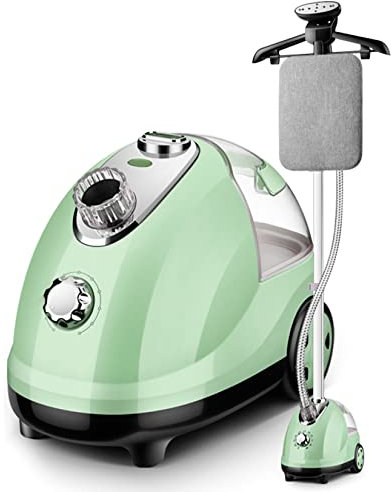 Vaporizador vertical para ropa con tabla de planchar de alta potencia de 2000 W, vaporizador para ropa 35S Eliminación rápida de arrugas con tanque de agua de 1,8 L para eliminar arrugas de la ropa,