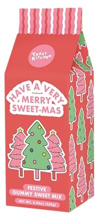 Christmas Gummy Sweet Milk Carton| Treat Kitchen | Yummy Trees Retro Sweets | (250g)