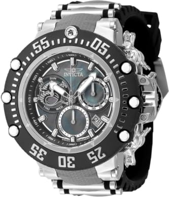 Invicta Subaqua 47613 Herrenuhr - Quarzwerk - Edelstahl mit Perlmuttzifferblatt - 52 mm