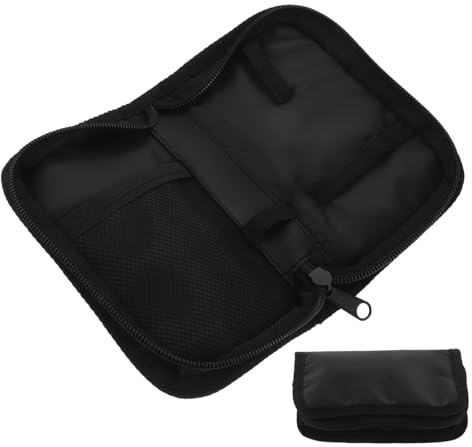 BEBEMOKO Portable Blutzuckermessgerät Organizer Tasche Für Reisen Geräte Aufbewahrung Passend Für Teststreifen Und Zubehör Platzsparend Und Praktisch