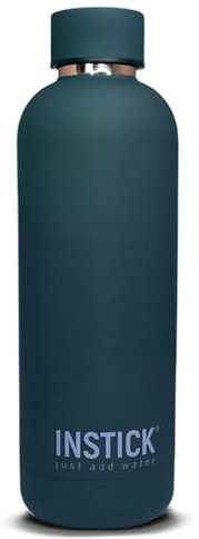 INSTICK Isolierflasche Navy 750 ml – Edelstahl-Wasserflasche, auslaufsicher für heiße & kalte Getränke, ideal für Outdoor, Sport und Reisen