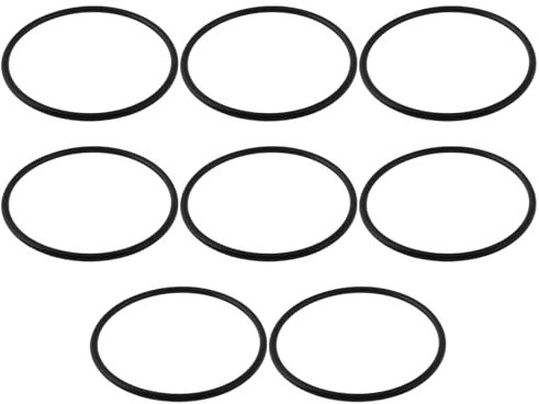 LT Easiyl 8-teiliger O-Ring für Salzchlorierungszellen Kompatibel mit Hayward GLX-Cell-Union Buna-N 70 X 64 X 3 Mm