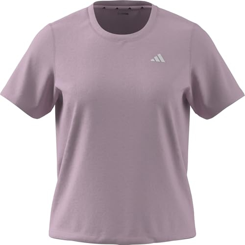 adidas Women's Workout Essentials Crew Neck T-Shirt, Clear pink, S