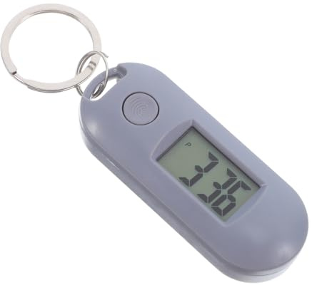 HEMOTON Montre Numérique Porte-clés à Mouvement Précis Et Silencieux Conçue Pour Étudiants Et Usage Extérieur Lors Examens Ou Activités Sportives