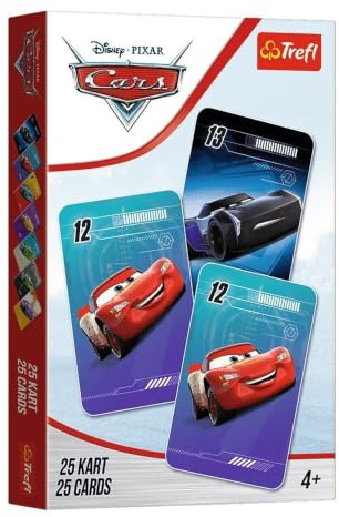 Mottopkarten Peter Disney Cars, 63 x 93 x 13 mm, 40 g, Trefl
