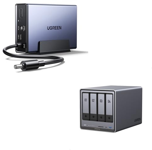 UGREEN NASync DXP4800Plus NAS a 4 alloggiamenti con UPS
