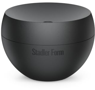 Stadler Form Aroma Diffuser Jasmine Mobile, kabellos, für ätherische Öle | Mit Akku, bis zu 6 h Laufzeit, Intervall-Modus, Ultraschall Aromatherapie Diffuser, für Schlafzimmer und Wohnzimmer, schwarz