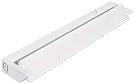 ledscom.de LED Unterbauleuchte LIWO, schwenkbar, 35cm, 4,9 W, 538lm, weiß ohne Netzkabel