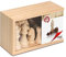 Cayro - Fichas de Ajedrez - + 7 Años - Fichas y Caja de Madera - Accesorio para Juego Clásico de Mesa - Niños y Adultos - 16 Piezas - para 2 Jugadores