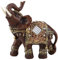 Hztyyier Elefanten Deko, Elefant Figur Feng Shui Elefanten Dekor Harz Elefanten Figur für Reichtum Glück Figur Wohnkultur (L)