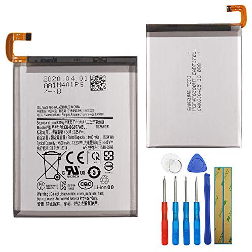 Batterie de rechange EB-BG977ABU compatible avec Samsung Galaxy S10 5G SM-G977 avec outils