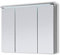 Aileenstore Spiegelschrank Badmöbel mit Beleuchtung Duo 80 cm LED GRAU