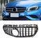 HZTWFC Sostituzione ABS Nero Paraurti Anteriore Radiatore Diamante Racing GT Stile Griglia Per Mercedes Classe A W176 2013 2014 2015