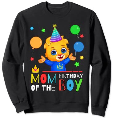 Mutter des Geburtstags Junge | Feiern Sie mit Lucas | Happy Birthday Sweatshirt