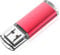 Kootion 128 GB USB 2.0 Flash-Laufwerk Speicherstick Stift-Laufwerk mit LED-Anzeige, Rot