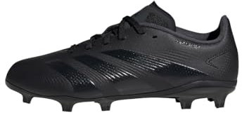adidas Predator League Firm Ground Football Boots Sneaker, Core Black/Carbon/Core Black, 37 1/3 EU