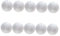 BESPORTBLE 10 Stück Outdoor-Wasserball Wasserdicht Volleyball Kinder-Outdoor-Spielzeug Aufblasbarer Ball Für Den Außenbereich Pool Wasserspaß Spielzeug Strandspiel Ball