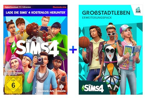 Die Sims 4 + Die Sims 4 Großstadtleben (EP3) | PC Download