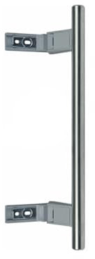 ensipart Türgriff Edelstahl in Stangenform für Kühlschrank kompatibel mit Liebherr 9096534 Hebelgriff auch für Kühl-Gefrier-Kombination