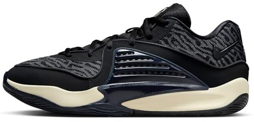Nike Herren Kd16 Basketballschuh, Black/Black-Dk Smoke Grey-Coco, 44.5 EU