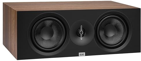 ELAC Debut C6.3 Walnuss | Center Lautsprecher | HiFi Heimkino