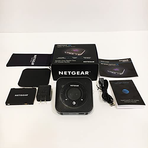 Netgear Nighthawk MR1100 - Router mobile Hotspot 4G LTE (AT&T GSM sbloccato), colore: Grigio acciaio