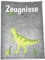 Zeugnismappe personalisiert mit Namen - T-Rex - handmade aus Filz für Dokumente A4 Für Jungen ab Einschulung