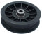 SECURA Poulie (Plastique) Faucheuse Ø102mm compatible avec MTD G 185 14AJ848H678 Tracteur de pelouse