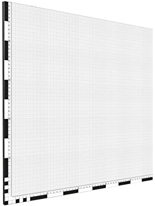 Foto-Tableau XL 50x50 cm board grau Fotomaßstab Dibond Nordpfeil Lineal Maßstab