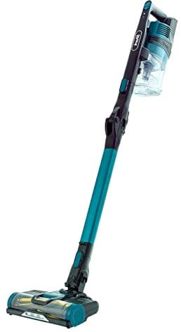 Shark Cordless Stick Vacuum Cleaner with Anti Hair Wrap, Up to 80 mins run-time (2 Batteries), Flexible Vacuum Cleaner with Pet, Crevice & Upholstery Tools, Peacock Blue IZ252UKT