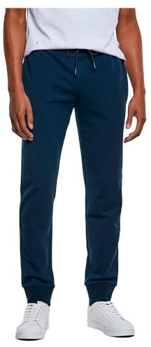 HACKETT LONDON Herren Essential Jogger Trainingshose, Blue (Navy), L