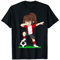 Fußball Japan Jersey Shirt Japanische Flagge Fußball Mädchen Dab T-Shirt