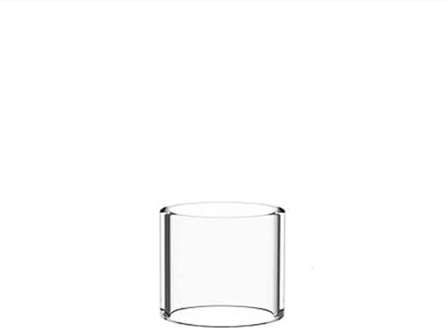 2 STÜCKE Ersatzglas TUBE Passend für SMOK TFV16 Tank 9ml (Farbe : Straight glass, Größe : Fit for SMOK TFV16)
