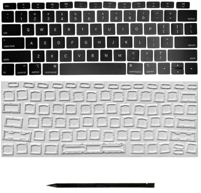 Ersatztasten & Scharniere für MacBook Air 13 (2018-2019) A1932 US-Layout QWERTY