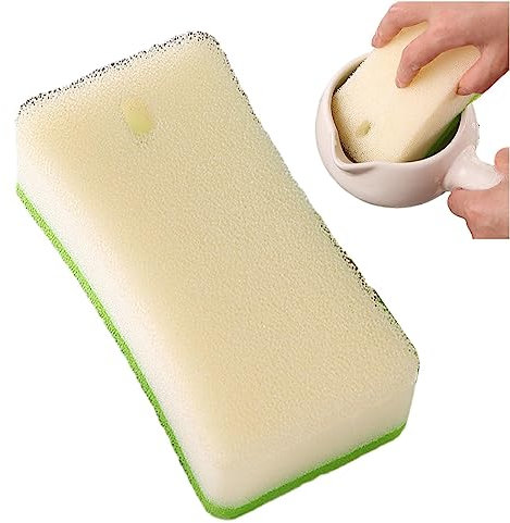 Spugne per lavello da cucina – Spugna da cucina antigraffio – Spugna resistente ai graffi – Forte assorbimento d'acqua