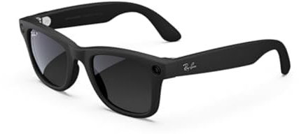 Meta Ray-Ban Smart-Brille, Wayfarer, Mattschwarz/polarisierter Gradient Graphit, Regular