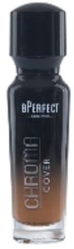 BPerfect Chroma Cover Mattierende Grundierung – Flüssiges Gesichts-Make-up mit Hyaluronsäure und Vitamin E – Weiches mattes Finish – 30ml – Shade 27 - W11 Medium-Deep Golden Olive