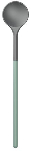 Rosti Optima Kochlöffel Kunststoff, Rührlöffel, Hitzebeständig bis zu 220°C, Spülmaschinenfest, aus Nylon, Länge 30 cm, Durchmesser Kopf 5,5 cm, Nordic Green
