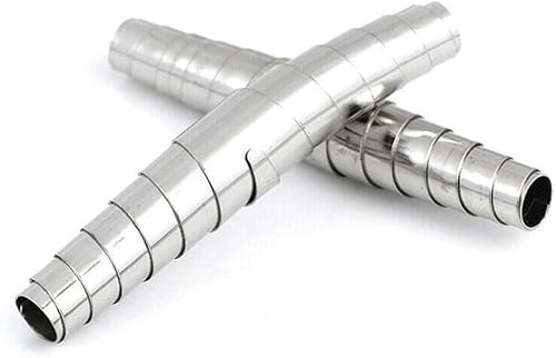 Rosojodg 2 x Silber Gartenschere Ersatzfedern Gartenschere Feder Ersatz Kit Beidhändig Bypass Edelstahl Gartenschere