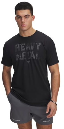 Under Armour Herren Project Rock Metal Short Sleeve T Shirt Project Rock Metal T-Shirt, kurzärmelig