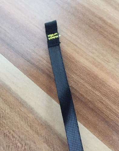 Texband Schlaufe ein- / beidseitig Raffstore Jalousie Aufzugsband Jalousieband 8 mm 150 cm 1x