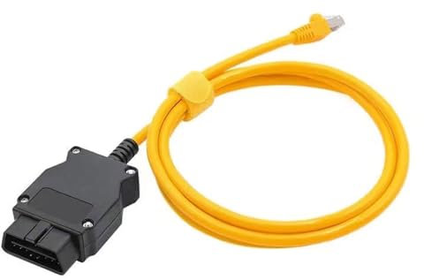 ASOFTY Enet OBD2 Kabel RJ45, Ethernet Interface OBD2, Ethernet Diagnose Interface, OBD schnittstellenkabel für Diagnose und Codierung