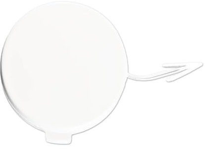 VTSGBLS Tappo Gancio Traino Automatico per F&ORD per Fiesta 2012-2017 1805922 C1BB17A989AA Tappo Gancio Traino Paraurti Anteriore Copertura Occhiello Traino Accessori Auto(Lato passeggero Bianco)